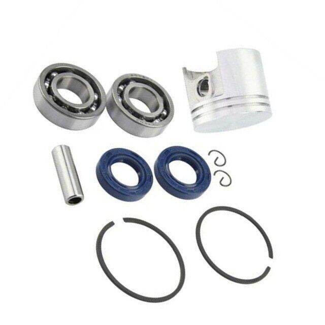 Spare Piston Rings 37mm Piston Ring Bearing Oil Seal Pin Kit For Stihl
