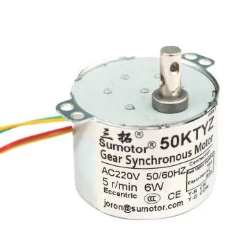  50KTYZ 24V 220V AC Micro Motor permanente Motor