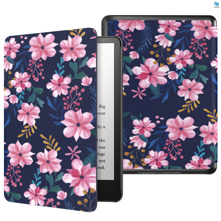 Case for Kindle Paperwhite (11th Generation-2021) - Slim Fabric Cover with  Auto Wake/Sleep fits  Kindle Paperwhite, 6.8 inch (Pink) 