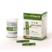 Que thử Acid Uric máy đo Benecheck 3in1 25 que