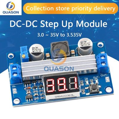 DC DC-DC 3~35V to 3.5~35V LTC1871 Booster step up Step-up module Converter Regulated Power Supply+VoltMeter Electrical Circuitry Parts