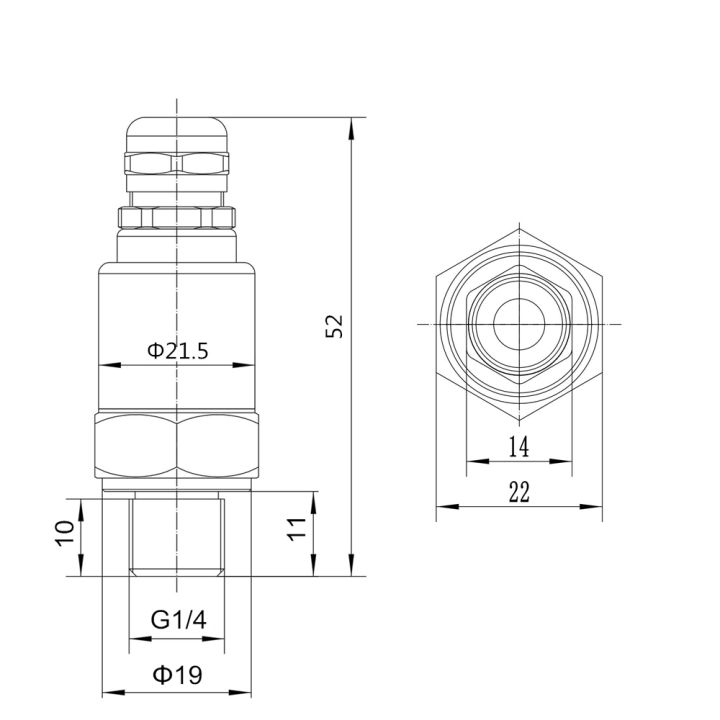 pressure-sensor-for-water-oil-fuel-gas-air-g1-4-5v-0-5-4-5-ceramic-sensor-stainless-steel-10bar-transducer-transmitter