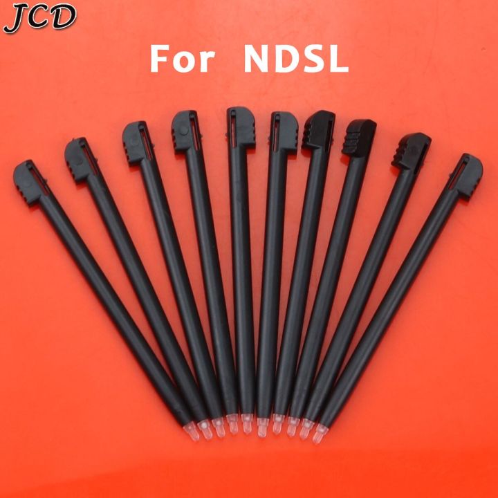 jcd-ปากกาหน้าจอสัมผัสปากกาสไตลัสพลาสติกสไตลัสแบบยืดหดได้10ชิ้นสำหรับ2ds-3ds-ใหม่2ds-ll-xl-xl-ll-3ds-ใหม่สำหรับ-ndsl-ndsi