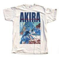 เสื้อยืดโอเวอร์ไซส์สไตล์ใหม่ขายร้อน Akira 1988 เสื้อยืดธรรมชาติ V7 Manga K.Otomo Tokyo Cotton tshirtS-3XL