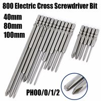 Set Impact Screw Driver Bit Electric Cross Screwdriver Bit Set - 40/80/100mm 800 - Aliexpress