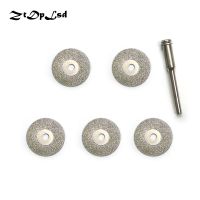 【CW】 ZtDpLsd 5 Pcs 18mm Diamond Cutting Discs Cut Off Blade for Dremel Rotary Tool Abrasive Disc Dremel Accessories Disco De Corte