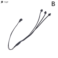 ? TGP สายเชื่อมต่อ EL Wire Splitter CABLE 1ถึง2/3/4/5 WAY สายไฟ LED Neon LIGHT