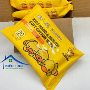 Thùng 10 Gói Khăn Ướt Vịt Vàng Cao Cấp khăn giấy ướt vịt vàng dieulinhshop