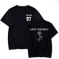 Rap Monster Jin Suga Jhope Jimin V Jung Kook T-Shirt Love Yourself Tear Portrait Comic Book Graffiti T-Shirt Gildan