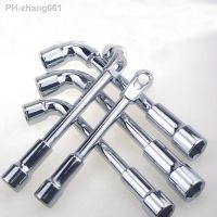 ♧ 6/7/8/9/10/11/12/13mm L type Chrome vanadium steel Wrench Double head Outer hexagon hand tools