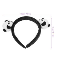 Boomss【New】 1 ชุดแถบคาดศีรษะแพนด้า PANDA Hair Tie ชุดคลิปผม PANDA PIN สัตว์เครื่องแต่งกายอุปกรณ์เสริม