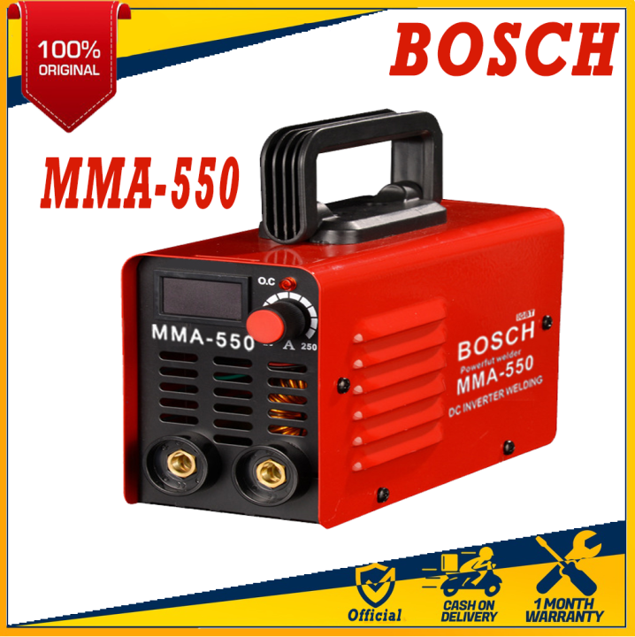 BOSCH MMA550 Portable Electric Welding Machine IGBT Technology Digital
