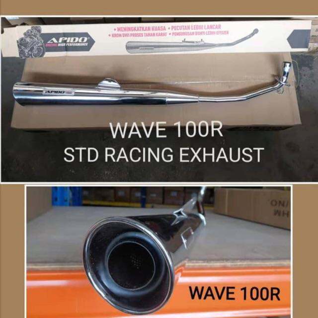 WAVE 100R APIDO STANDARD RACING EXHAUST PIPE Lazada