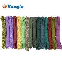 [HOT JIAQZQLLILOAH 572] Paracord 550 9เส้น,Paracord 4มม. ประเภท Iii