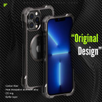 Metal Cover Support Wireless Charging For 13 12 Pro Max Mini Case Camera Protection Shockproof Phone Case Coque Fundas