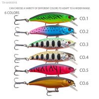 ❧♗✢ Luya Bait Simulated Mino Long Throw Submersible Abs Plastic With Three Strengthened Hooks For Bass And White Striped Baits