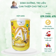 Sữa Miwako A+ vani CAM KÊT CHÍNH HÃNG Sữa hộp thực vật 400g giúp trẻ phát