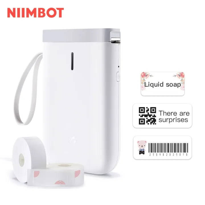 d11-niimbot-1ม้วนแบบพกพาขนาดเล็กฟรีเครื่องพิมพ์ฉลากเครื่องพิมพ์บาร์โค้ดกระเป๋าสติกเกอร์เครื่องพิมพ์ฉลากแบบใช้ความร้อนบลูทูธ-hangul