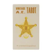 เหล้าองุ่น A_E_Tarot 78 ชิ้นการ์ดออราเคิลเกมพรรคเพื่อนครอบครัวเกมโต๊ะปาร์ตี้ของขวัญพิเศษ