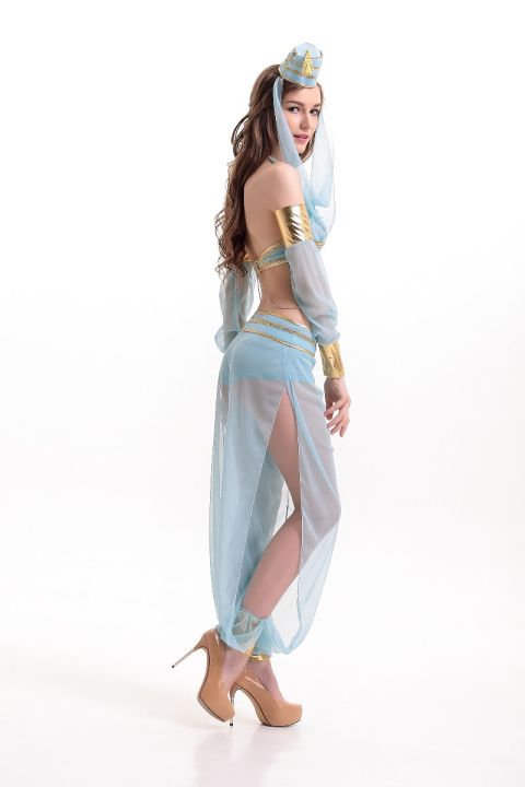 ms11231-ชุดจินนี่-จี่นี่-ชุดอินเดีย-aladdins-sexy-genie-costume-ด่วนมีส่งgrabค่า