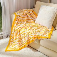 Bohemian Woolen Blanket Throw Sofa Cover Air Conditioning Quilt Soft Warm Knitted Blanket Shawl Bedspread Hotel Bed End Towel