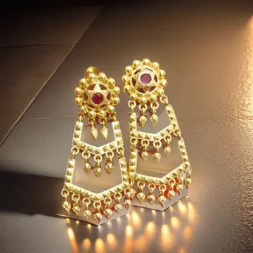 Simple Earrings For Saree 2024 | towncentervb.com