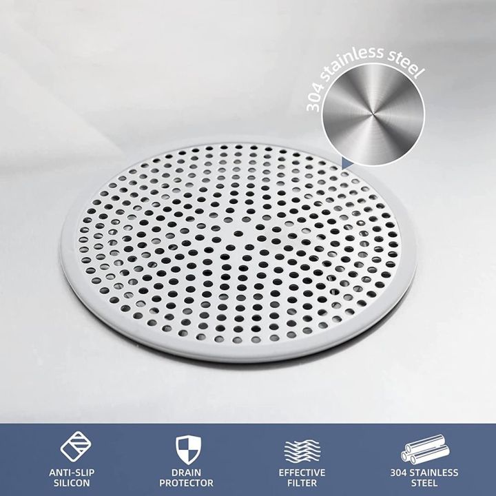 shower-drain-cover-hair-catcher-drain-filter-bathroom-protector-stainless-steel-sink-strainer-drain-filter-bathtub-hair-catcher-by-hs2023