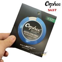 สายกีต้าร์โปร่ง Orphee เคลือบกันสนิม รุ่น SA37 ขนาด 10-50 Acoustic Guitar Strings สาย 90/10 Phosphor Copper ใช้งานได้นาน