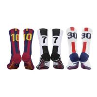 Custom Football Socks Professional Soccer Socks Paris Club Star Number Football Socks Mens Sports Socks Mens Socks Football Socks Middle Tube Socks competent