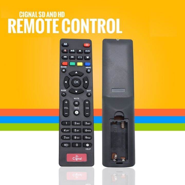 Universal Cignal Remote Control with Key Learning for Cignal HD TV Box