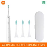 เหมาะสำหรับ Xiaomi MIJIA T300แปรงสีฟันไฟฟ้าเครื่องสั่นแปรงโซนิคอัลตราโซนิคไวท์เทนนิ่งเครื่องน้ำยาทำความสะอาดเพื่อสุขอนามัยช่องปากแบบไร้สาย