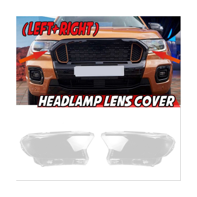 Side Headlight Lampshade Headlight Housing Automobile for Ford RANGER Roadrunner Everest Endeavour 2016-2020