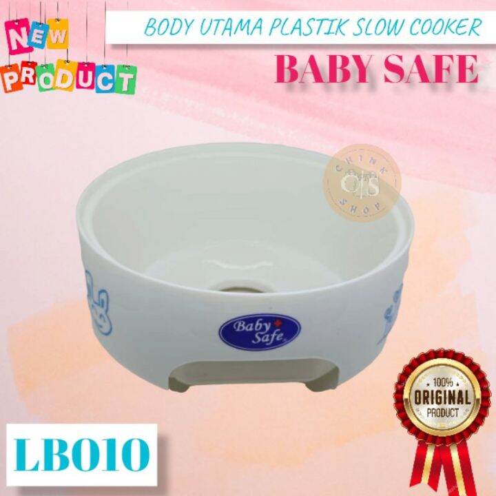 BODY UTAMA PLASTIK BABY SAFE LB010 SLOW COOKER MULTICOOKER ORIGINAL