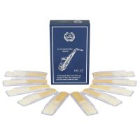 10 Pack Eb Alto Sax Saxophone Reeds Strength 2.5 Woodwind Instrument Essories Good Quality Reed With A Box Excellent Sound