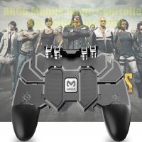 【DT】hot！ AK66 6 Fingers Game Controller Metal Shooting Joystick for IPhone