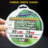 สาย Shock Leader Condai 50M แรงดึงสายที่ได้มาตราฐานที่สุด