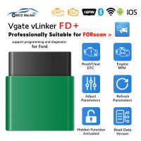 Vgate vLinker FD+ ELM327 for ford Forscan Bluetooth-Compatible 4.0 Scanner Car Diagnostic wifi ELM 327 OBD 2 OBD2 Auto Tools