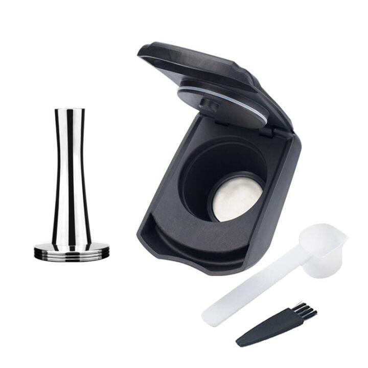 reusable-coffee-adapter-for-dolce-gusto-lumio-edg325-machine-capsule-transfer-refillable-with-powder-press-hammer