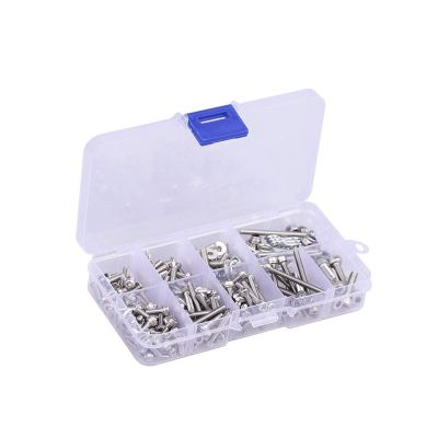 410Pcs Stainless Steel Rc Countersunk Screw Kit for 1/10 1/8 Traxxas Slash Rustler Axial Hsp Hpi Arrma Redcat Rc Truck