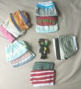 Combo 11 quần chục cotton mềm mại cho bé trai và bé gái size 1-5