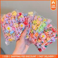 GOOD MOOD BEAUTY 20pcs/set อีลาสติก ยางรัดผมเด็ก คาวาอิ ที่มัดผม เชือกมัดผมเด็ก ของใหม่ Scrunchie ที่มัดผมหางม้า สำหรับผู้หญิง