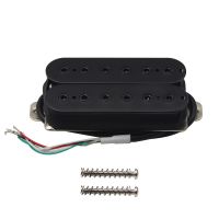 หมัดกีต้าร์ไฟฟ้า Alnico 5 Humbucker คอปิ๊กอัพสีดำ7K 4สาย