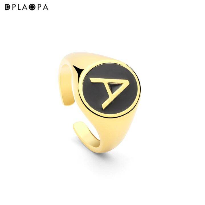 dplaopa-925-sterling-silver-letter-a-z-enamel-black-resizable-rings-women-luxury-jewelry-round-fine-jewelry-for-party-jewels