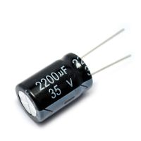 2PCS/LOT Electrolytic Capacitor 35V 2200uF 16*25MM 35V 2200UF WATTY Electronics