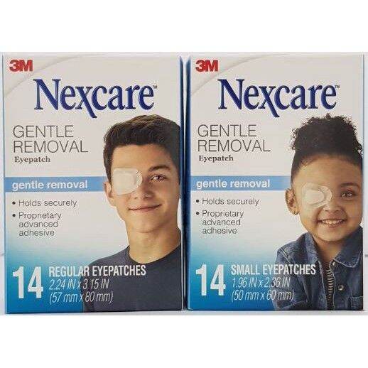 3M Nexcare Gentle Removal Eye Patch For Sensitive Skin (14 Patches