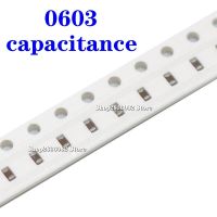 100pcs 0603 SMD MLCC Multilayer Ceramic Capacitor 0.5pF - 22uF 10pF 22pF 100pF 1nF 10nF 15nF 100nF 0.1uF 1uF 2.2uF 4.7uF 10uF