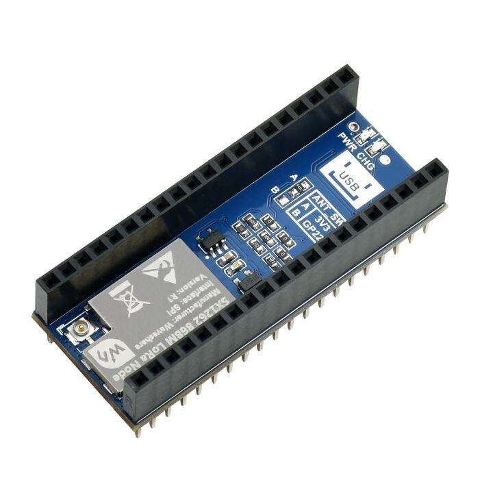 Waveshare SX1262 Lora Node Modul Untuk Raspberry Pi Pico Lorawan EU868 ...