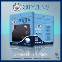 ผ้าปิดจมูก Manchester City (1แพ็ค/3ชิ้น) รุ่น MS001