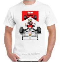 คลาสสิกและไม่ซ้ำกัน Ayrton Senna F1 S มอเตอร์สปอร์ตบราซิลแม็คลาเรนรถออกกำลังกาย S กับผู้ชายเสื้อยืด DCiice33FAdpde37