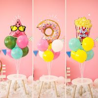 1set Birthday Party Decorations Baby Shower Decorations Cartoon Table Floating Ball Foil Balloons for Party Decoration Supplies